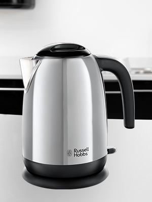 Russell Hobbs 1.7L Inspire Electric Kettle, 24364, Cream