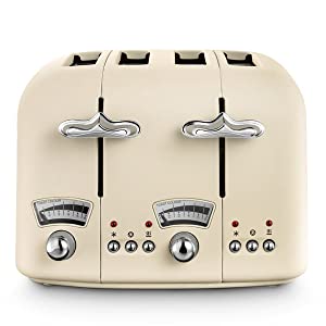 DeLonghi Argento Flora 4 Slice Toaster Pink CT04.PK - Callaghans