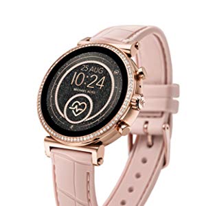 michael kors watch rose gold smartwatch